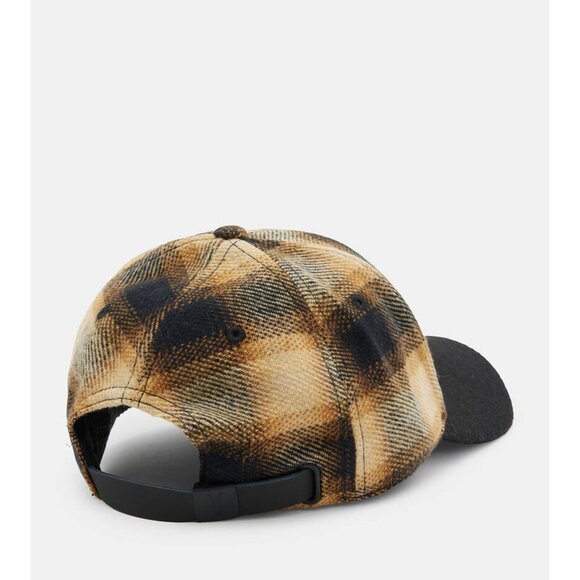 AllSaints Telesto Checked Baseball Cap - Picture 4 of 5